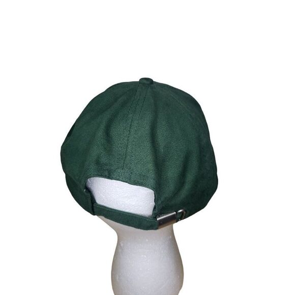 John Deere Hat Adjustable Strap Green And White One Size Logo Outdoors - Picture 3 of 5